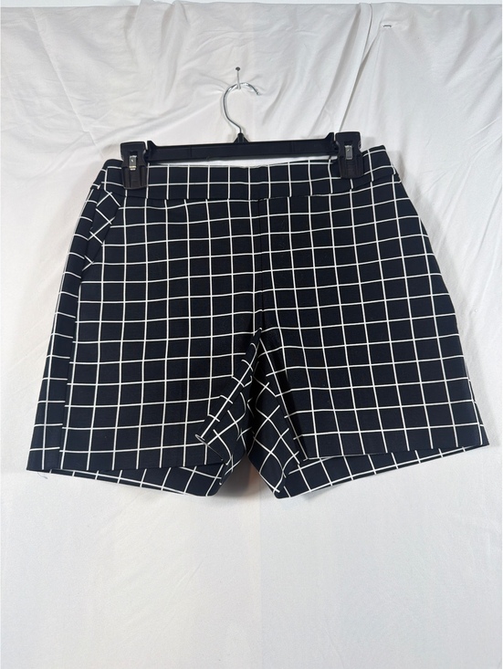 White House Black Market Pants - White House Black Market Black and White Windowpane Check Shorts Size 0